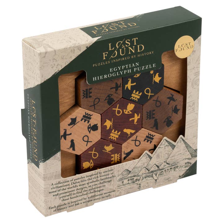 Egyptian Hieroglyph Puzzle for wholesale by Professor Puzzle USA, Inc.