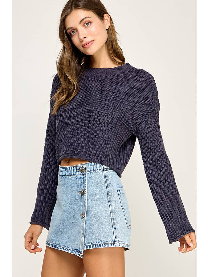 Miss Love - Wholesale Knit Sweater - Women's - WAFFLE KNIT SWEATER9