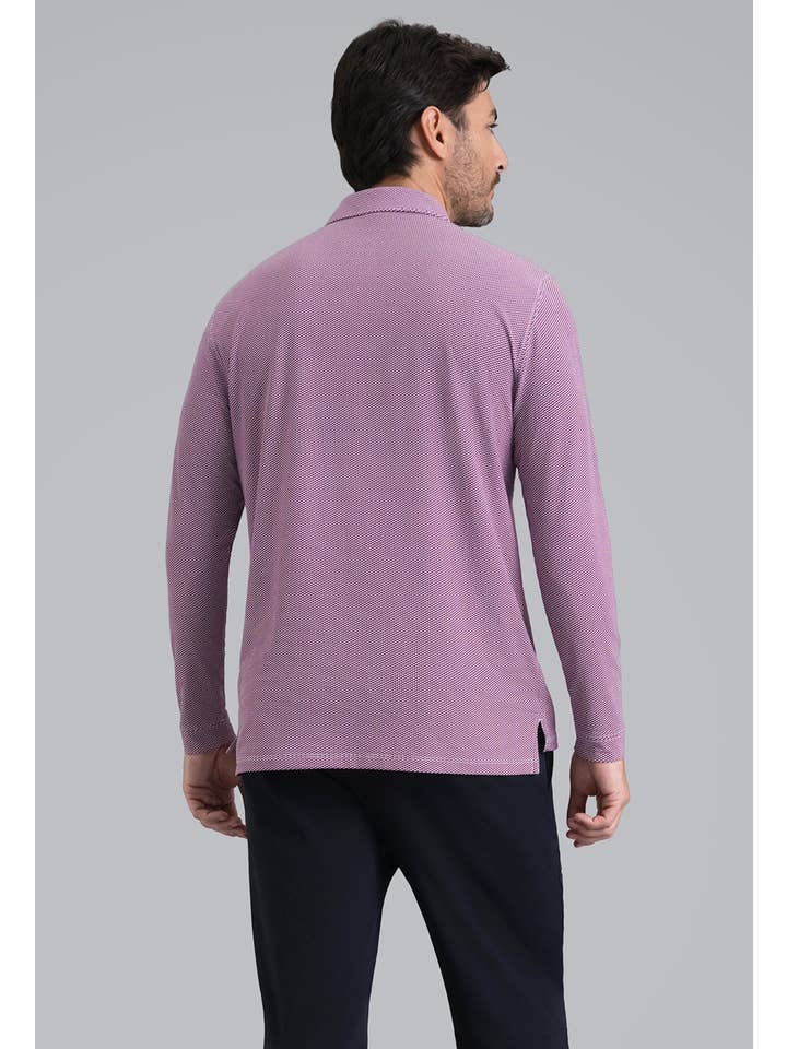 IBKÜL - Wholesale Polo - Men's - Cube Art Long Sleeve Polo2