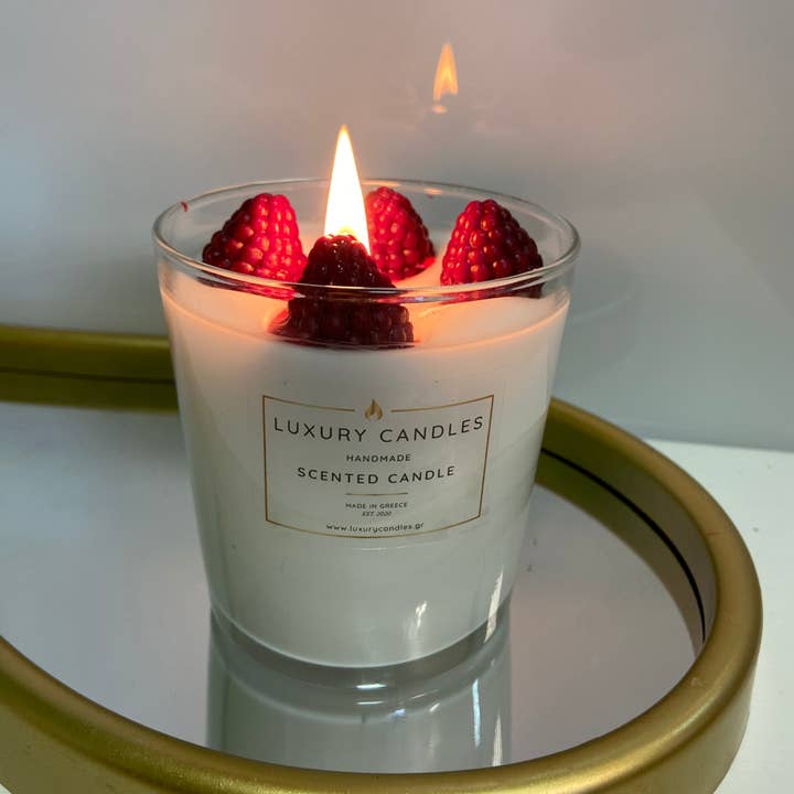 Raspberry Dream Candle for wholesale by LUXURY CANDLES
