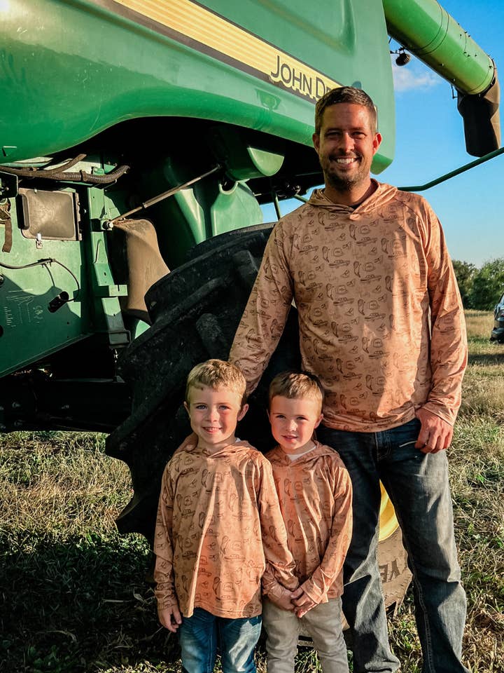 10-4 Good Buddy Men's Performance Hoodie in Camel for wholesale by Kelso & Company