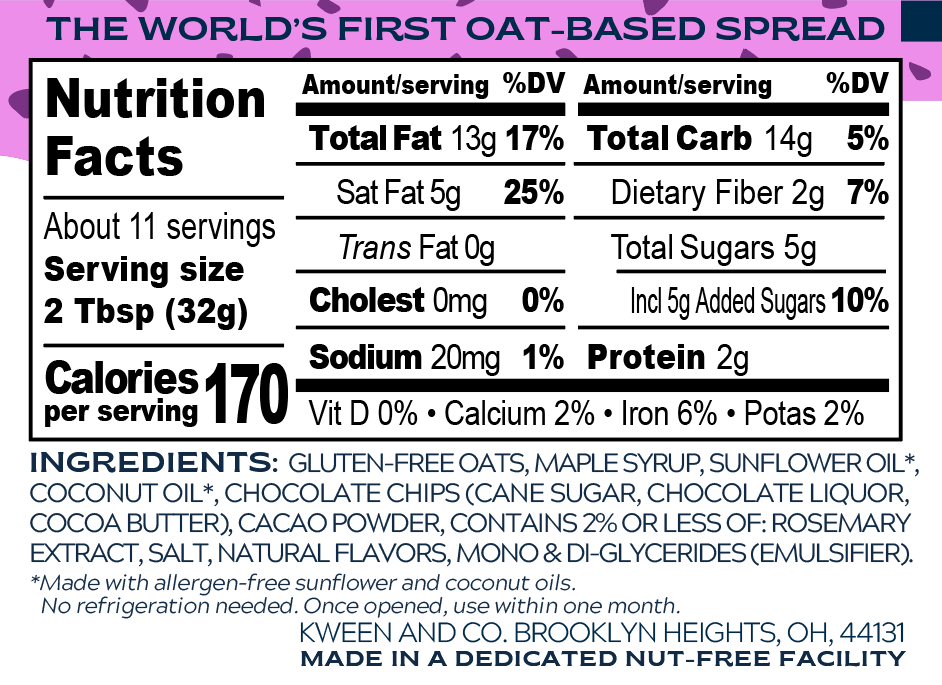 Oat Haus - Wholesale Nut butter - Easy Stir Brownie Batter Granola Butter | Nut-free Spread5