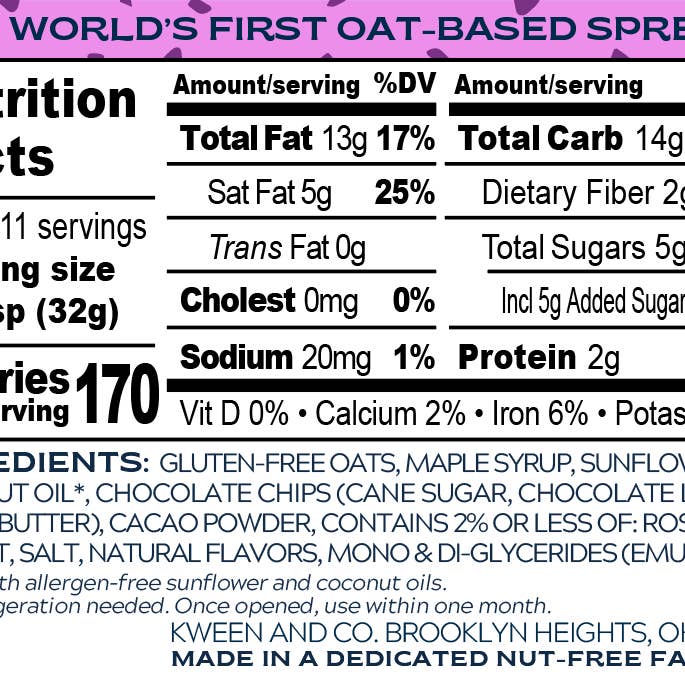 Oat Haus - Wholesale Notenboter - Makkelijk te roeren Browniebeslag Muesliboter | Notenvrije spread5