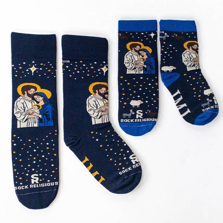 Sock Religious - Wholesale Socks - Unisex - Holy Family Adult Socks5