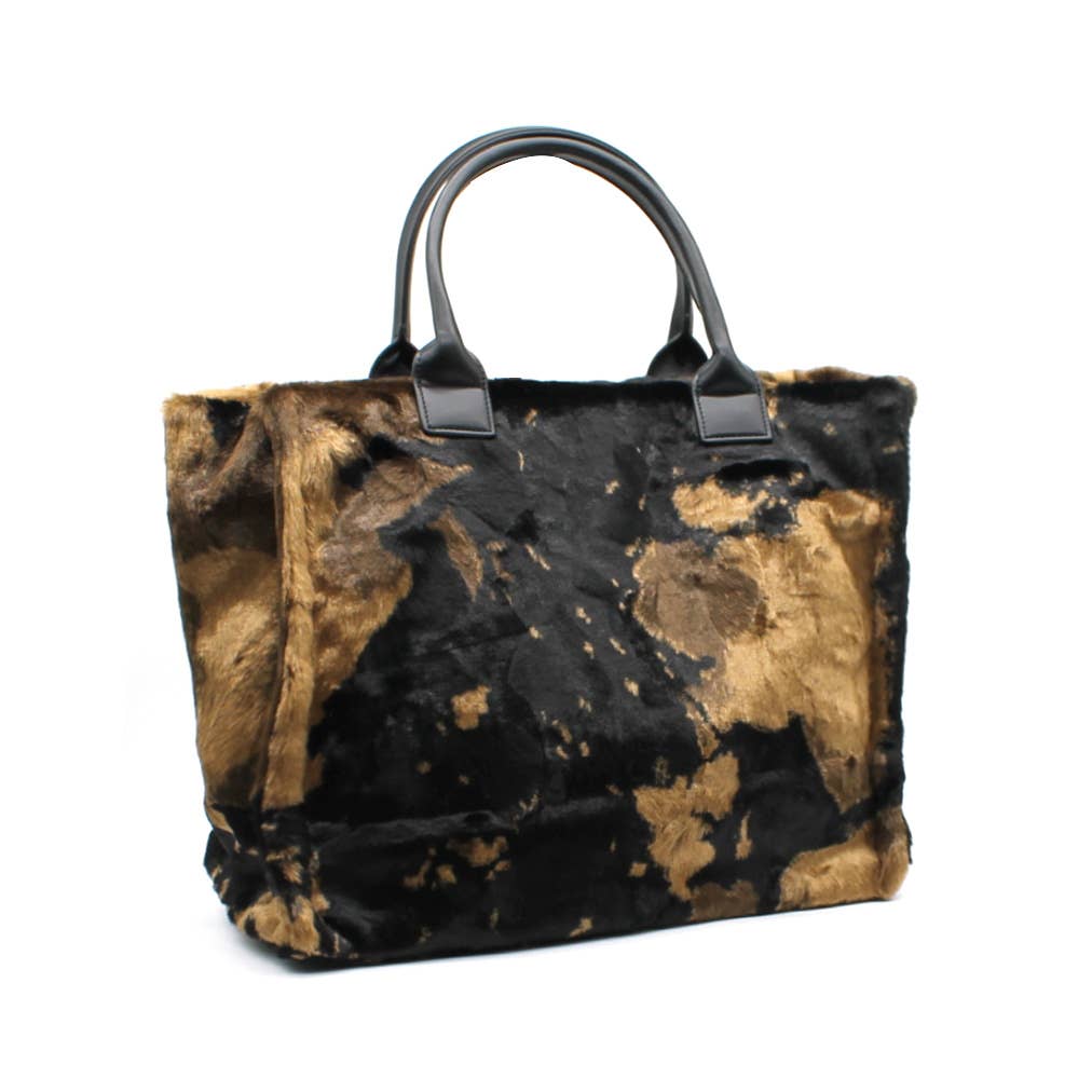 Vimoda - Wholesale Tote Bag - Women's - Cow print tote bag with rigid handles0