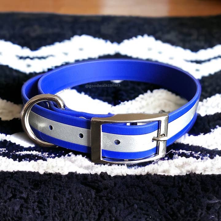 Collier réfléchissant pour chien | Imperméable | Visibilité nocturne pour la vente par GoodWalk Collars & Leashes | Waterproof Gear for Dogs