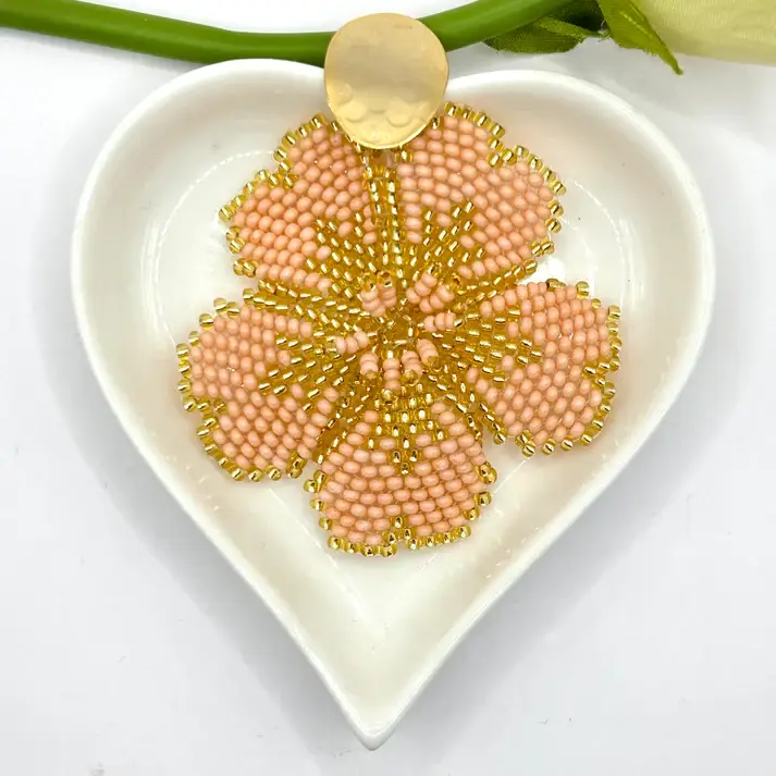 Bellalu Jewelry and Accessories - Wholesale Dangle Earrings - Handmade Corazón Flower Colombian Earrings6