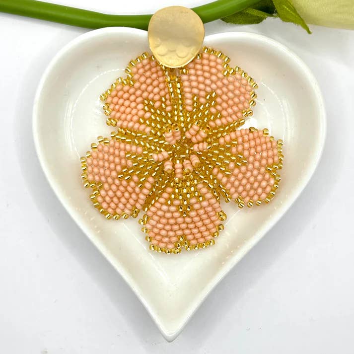 Bellalu Jewelry and Accessories - Wholesale Dangle Earrings - Handmade Corazón Flower Colombian Earrings6