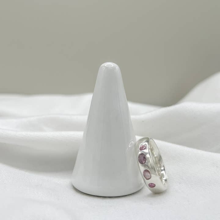 Amory C Jewelry - Wholesale Multi-Stone Ring - #9 Pink Sapphire 4 Stone2