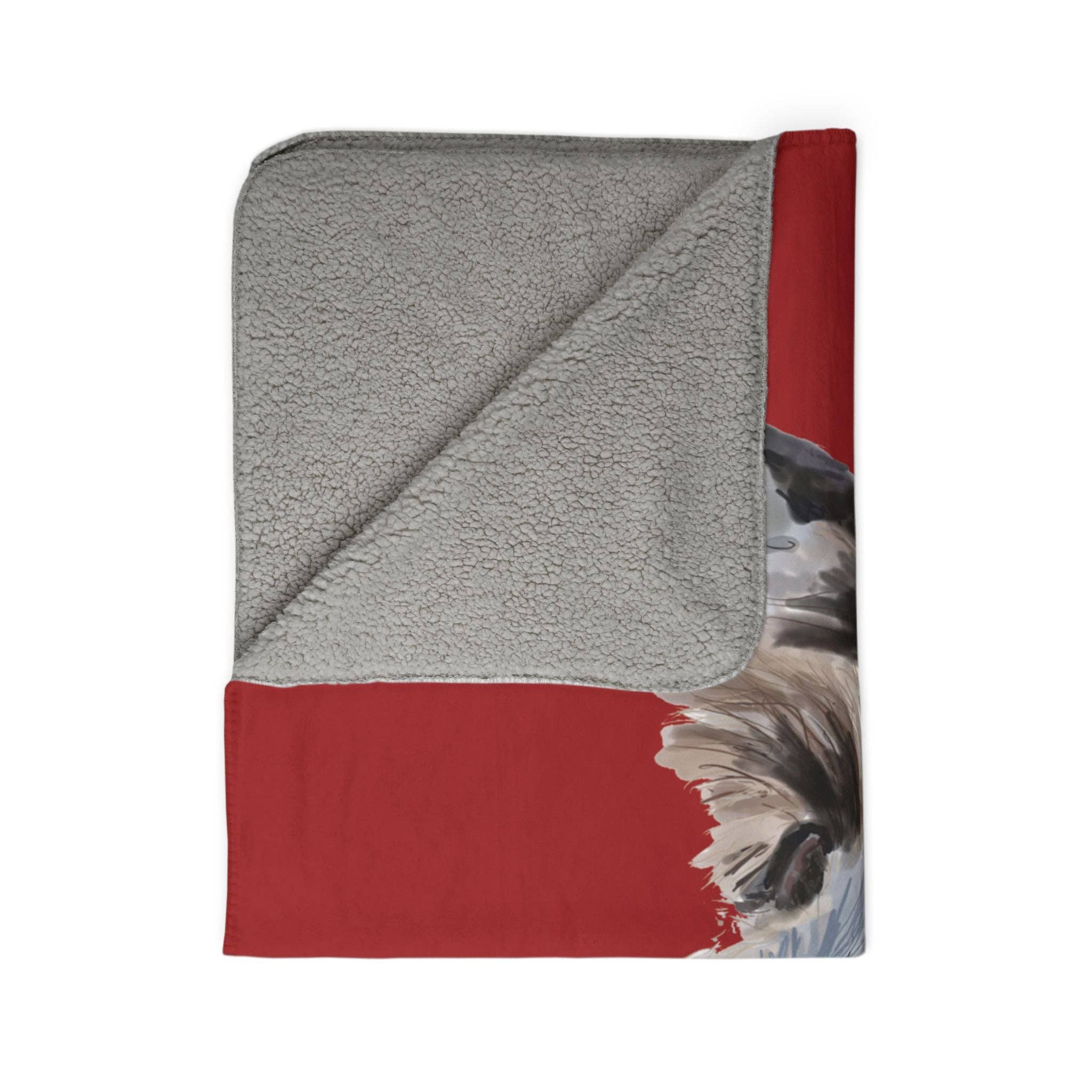 Blue Cava - Wholesale Throw Blanket - Cozy Scottish Terrier Dog Lover Fleece Sherpa Blanket | Pet Gift, Home Decor8