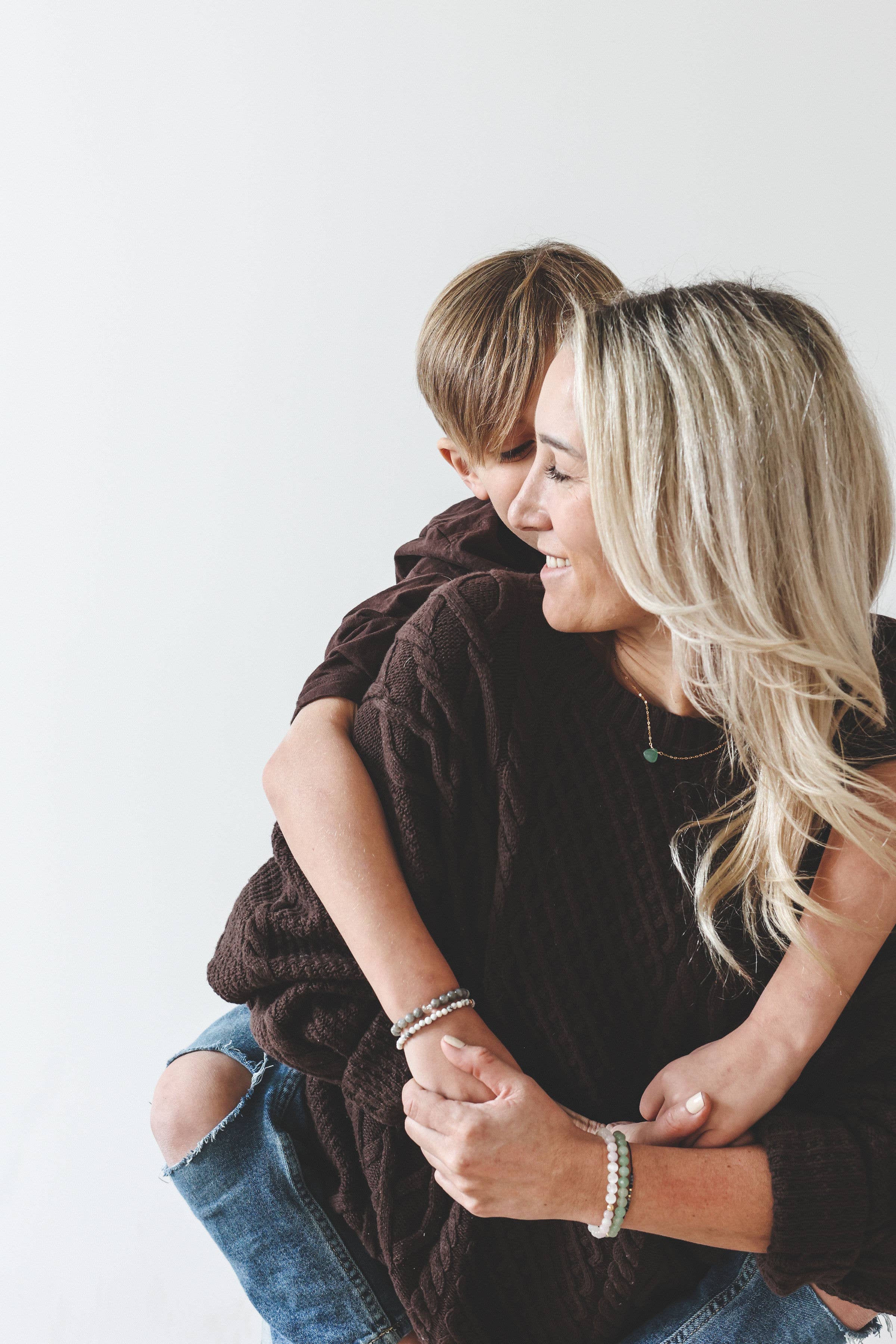 Eleven Love - Wholesale Charm/Dangle Bracelet - A Wish for Mom & Me Wish Bracelets (Set of 2)4