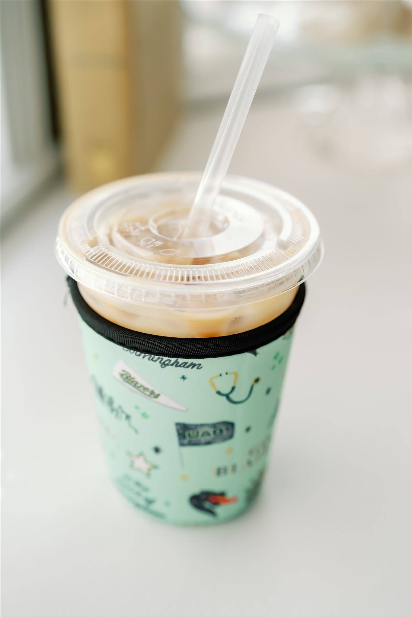 Gracefully Made Art – wholesale Drink huggers & koozies – UAB Coffee Sleeve, Collegiate3