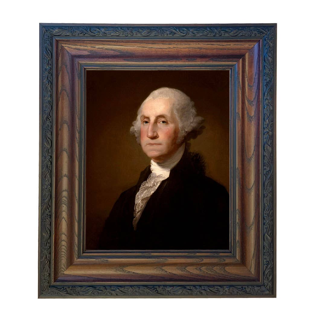 Madison Bay Co. - Historical Home Decor Reproductions - Wholesale Art Print - George Washington by Gilbert Stuart Vintage Painting Print1