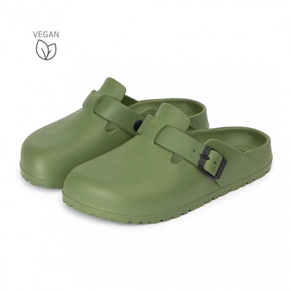 Avispas - Vente Sabots – femme - Sabots mule khaki Desalia tailles 36 à 41 en EVA organique Avispas0