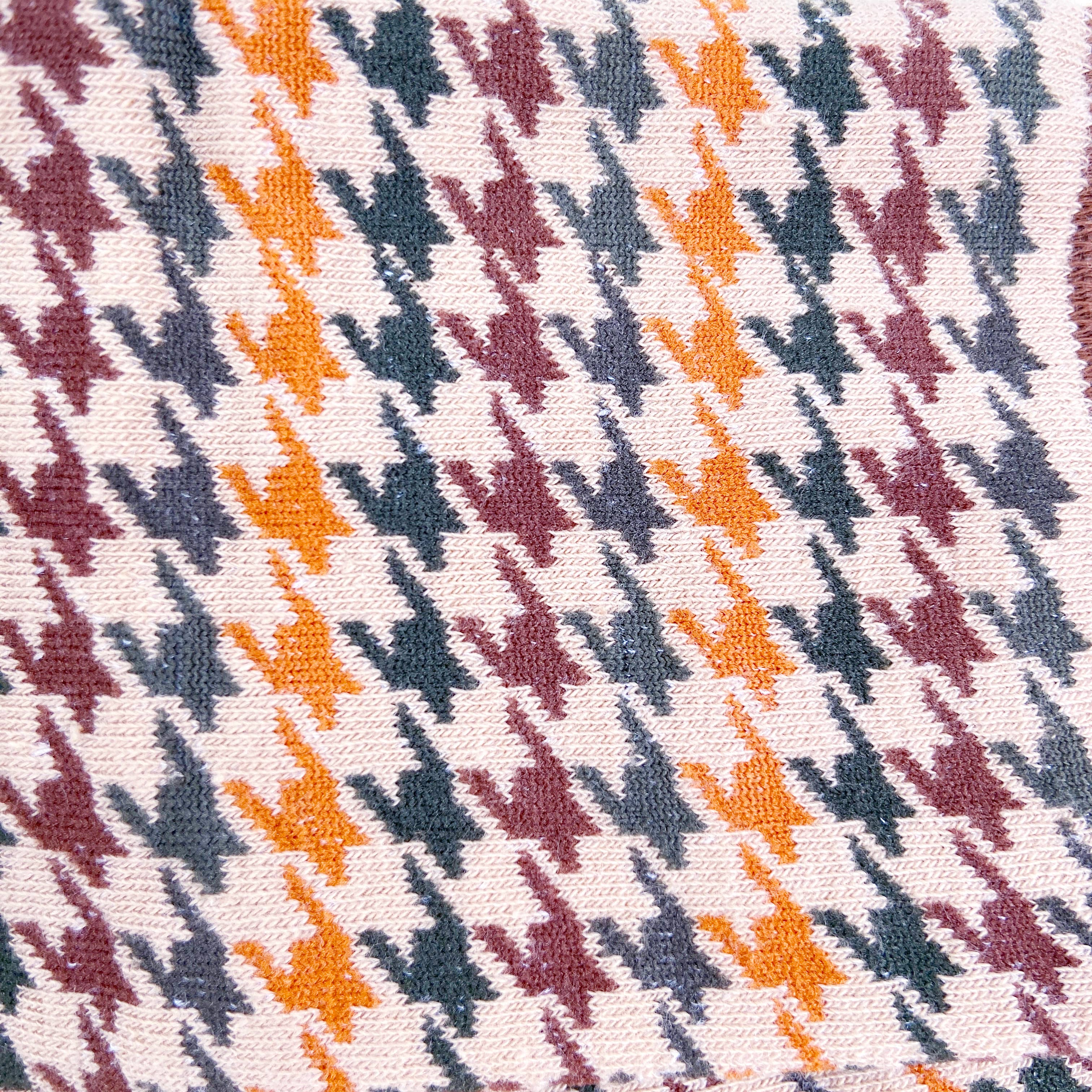 mildstyles - Wholesale Socks - Women's - Vintage Houndstooth,Small Floral Trendy Mid-Calf Socks4