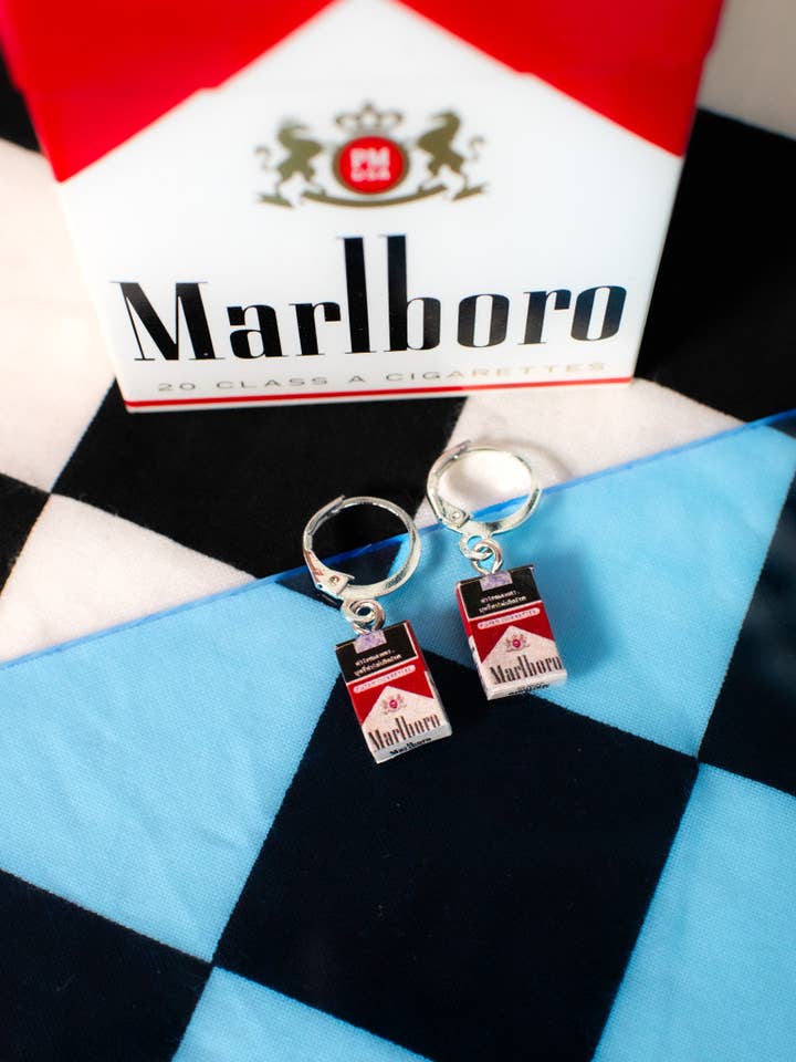 Cig Box Earrings for wholesale by A Shop of Things