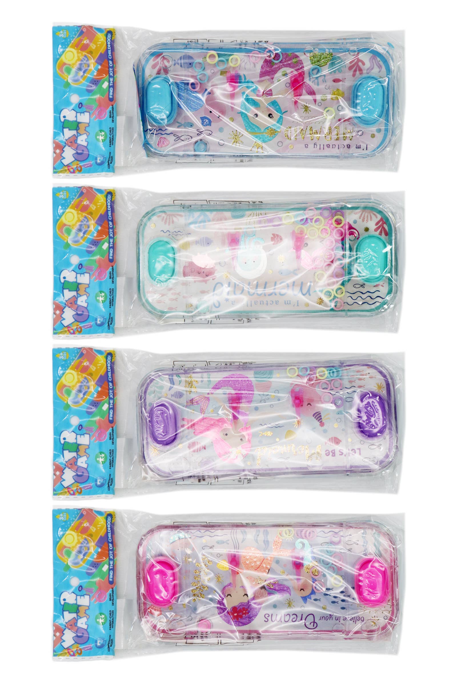 ASSORTI Jeu de lancer d'anneaux empilables sirène - 12 pièces en vente sur Faire3