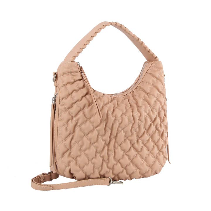MiMi Wholesale - Wholesale Shoulder Bag - Women's - Kallie Quilted Puffer Women's Shoulder Bag