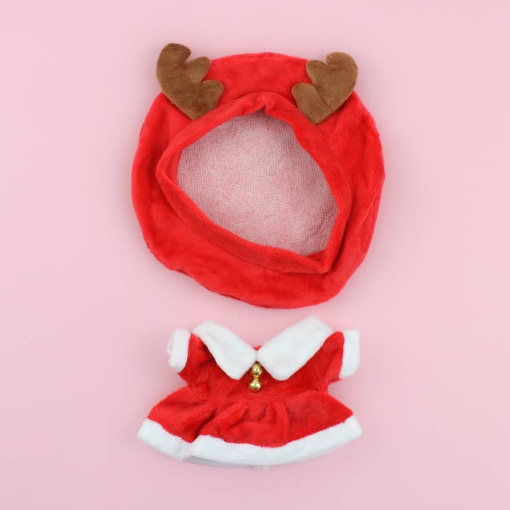 Conjunto de vestido Mrs. Claus para venta al por mayor de Agi Jagi Shop