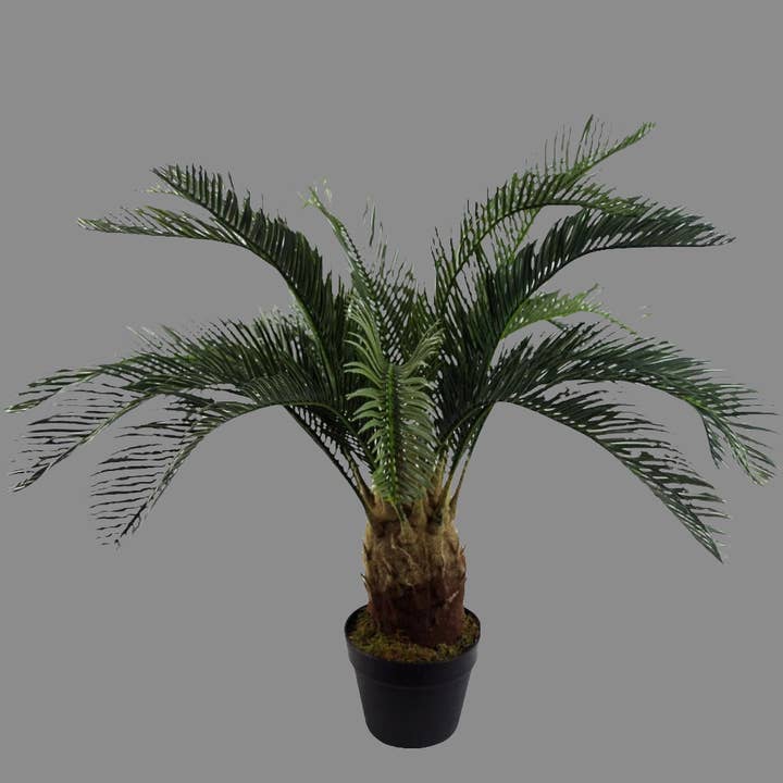 ZenZies - Wholesale Artificial Plant - ZenZies large realistic cycad artificial palm tree / 80 cm.2