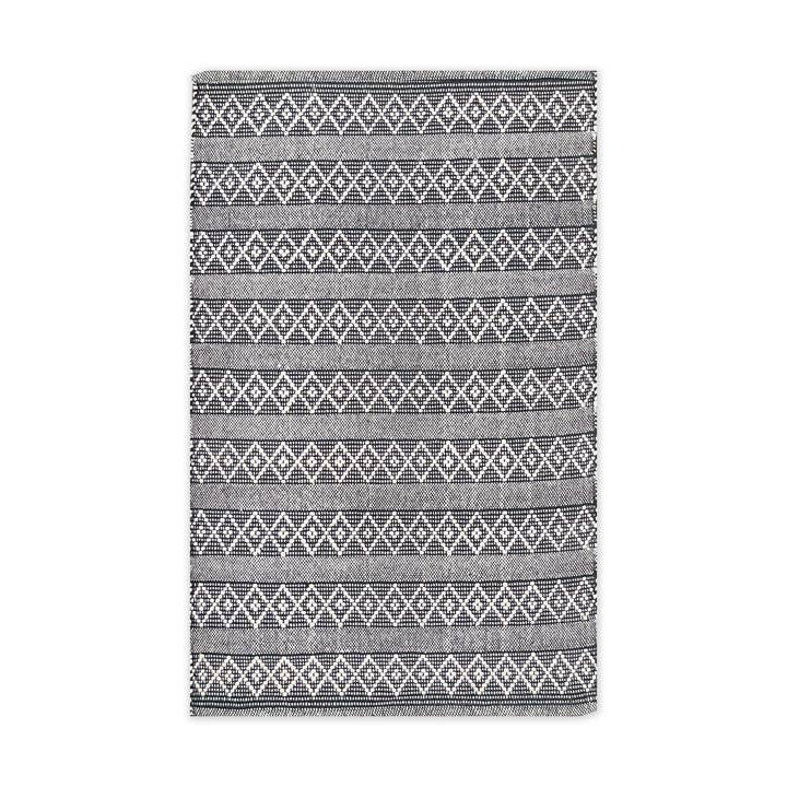 Black MOROCCO RUG, BLACK-IVORY, 3' x5'. for wholesale on Faire