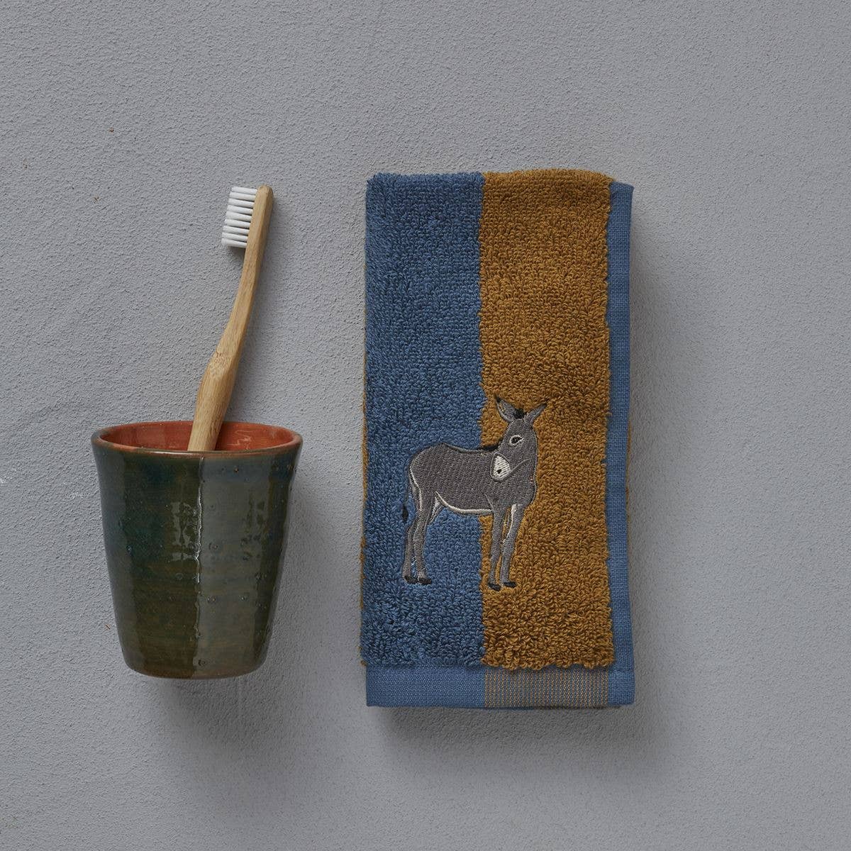 Sylvie Thiriez - Wholesale Bath Towel - Guest towel Cévennes 30x30cm