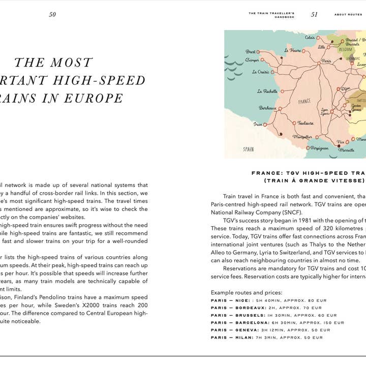 Cozy Publishing - Wholesale Travel - The Train Traveller’s Handbook – A Guide to Europe’s Tracks6