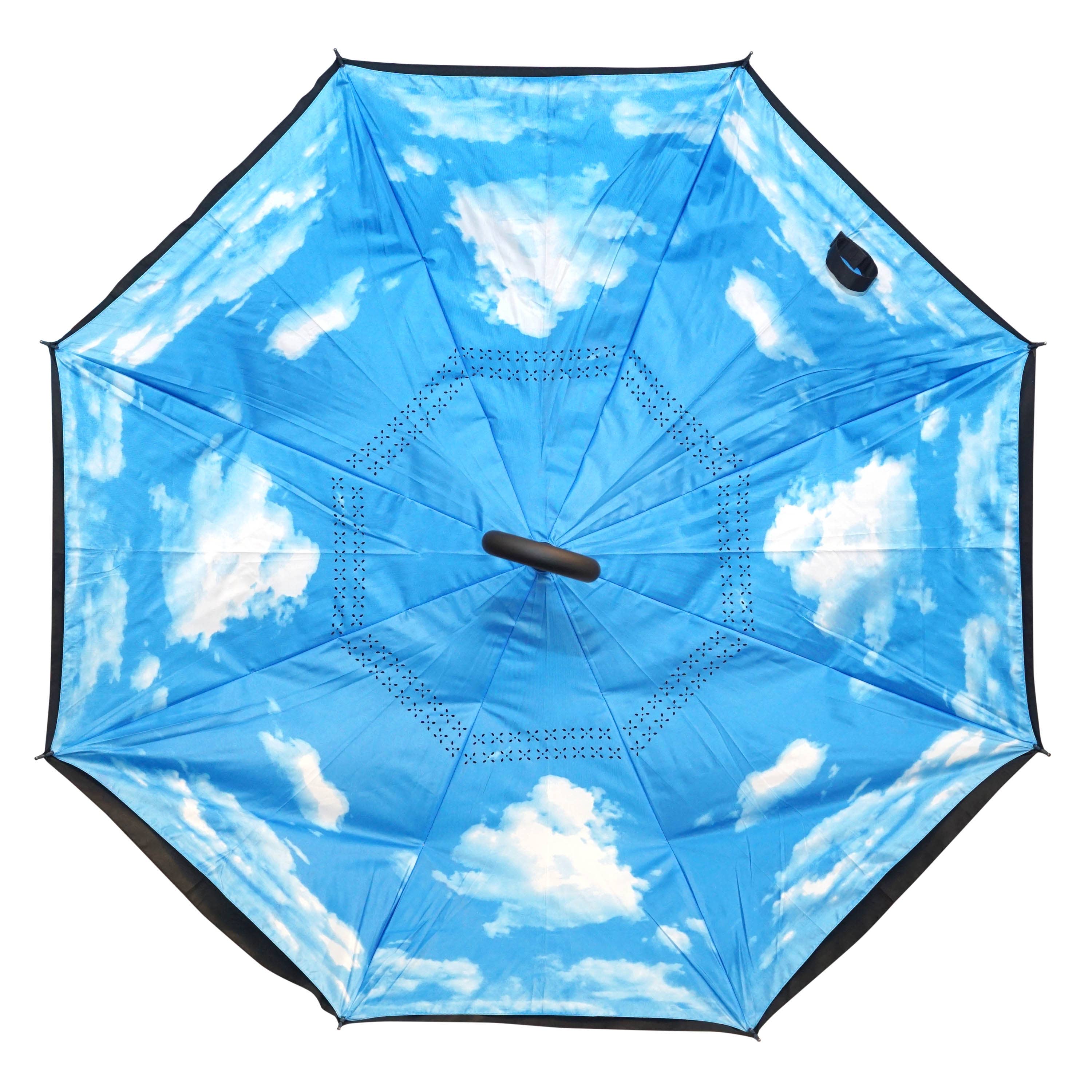 Nupouch / Nufoot - Vente Parapluie – femme - Parapluie inversé Topsy Turvy - 31 couleurs et motifs magnifiques18