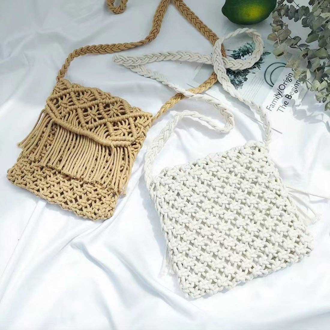 Funkyrel® Atzbranding Limited - Wholesale Shoulder Bag - Women's - Cosbai - Bohemian Fringe Woven Shoulder Bag3