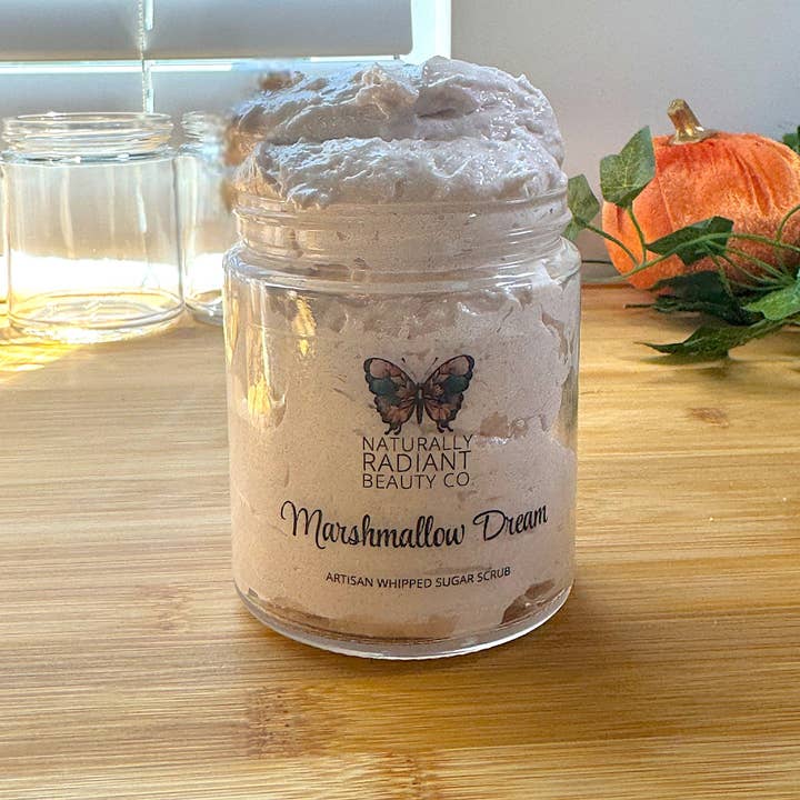 Naturally Radiant Beauty - Wholesale Body scrub/exfoliant - Marshmallow Dream Artisan Sugar Scrub1