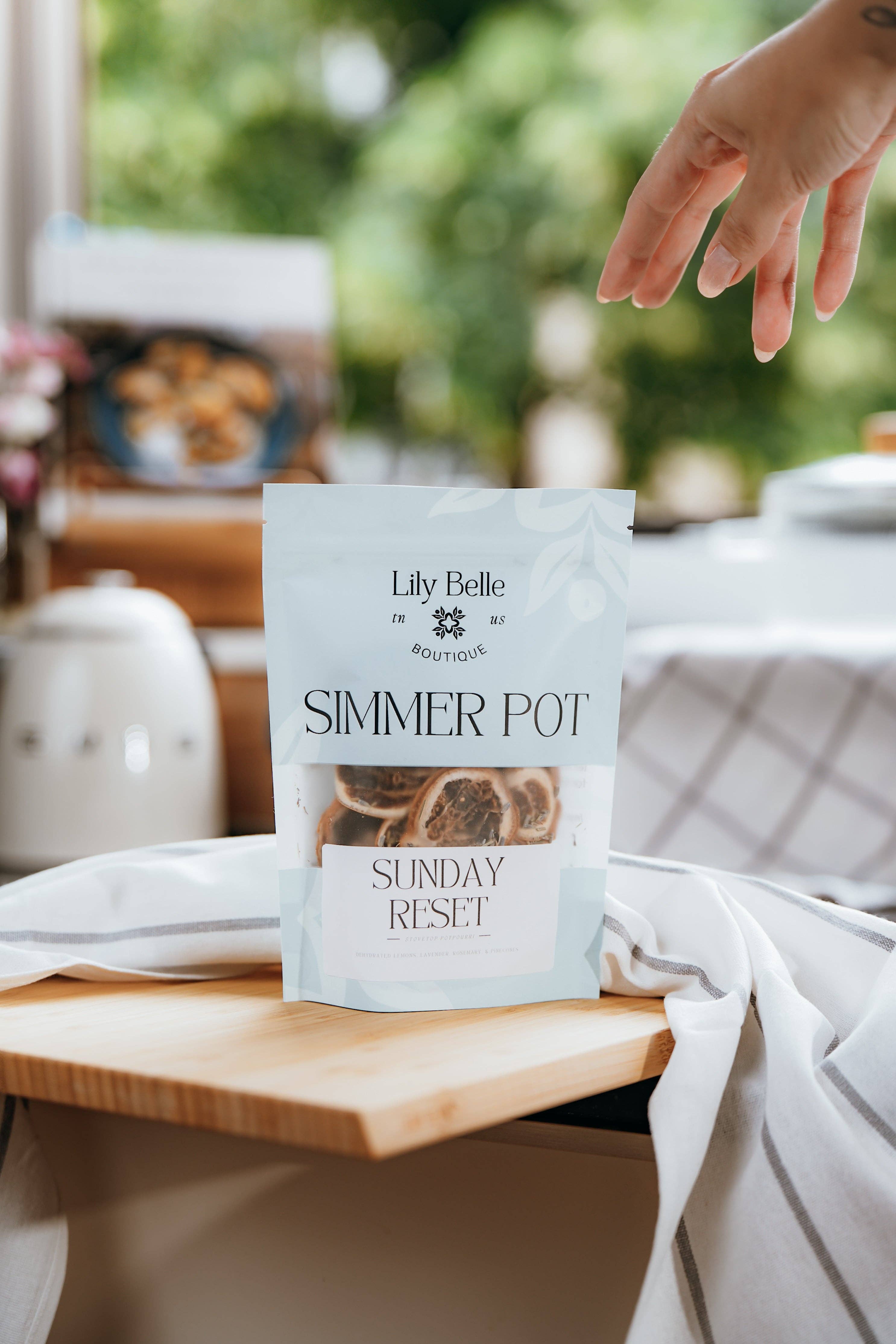 Lily Belle Boutique - Wholesale Potpourri - Sunday Reset Simmer Pot | Lemon Lavender Rosemary