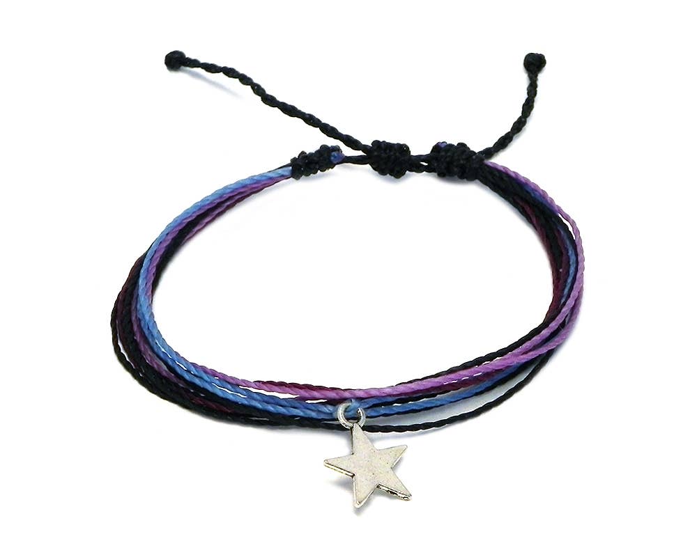 Pichincha - Wholesale Charm/Dangle Bracelet - Metal Charm Multi Strand String Pull Tie Bracelet3