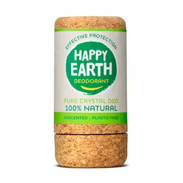 Happy Earth Natuurlijke Deodorant Crystal Stick Unscented 90gr for wholesale by Happy Earth