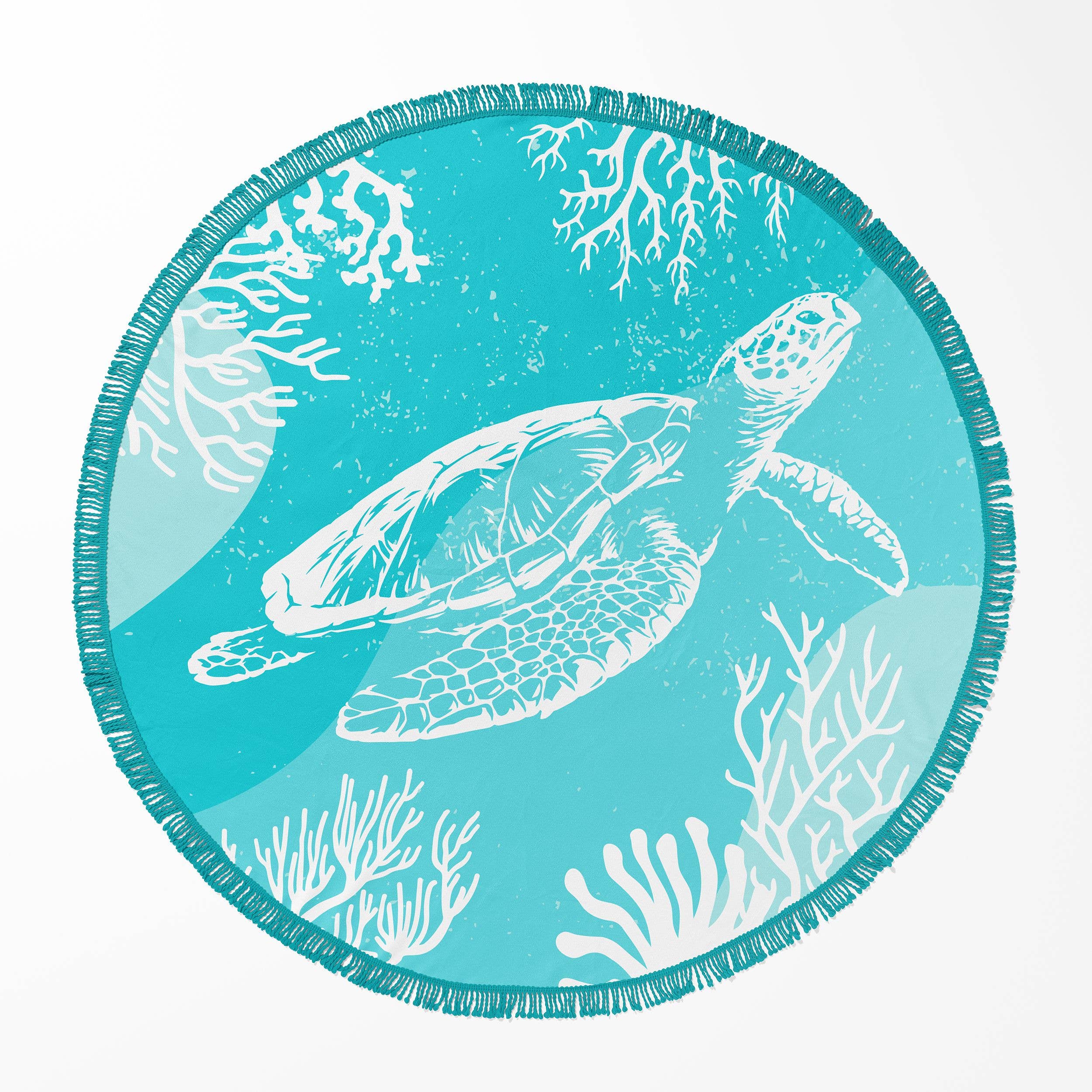 DM Merchandising – Toalha de praia por atacado – Toalhas de Praia Redondas 60" Juice Box em Stock Aberto0