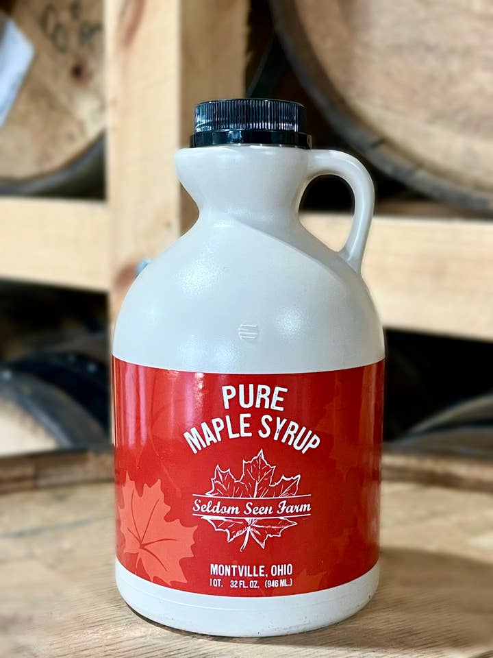 Maple Syrup Quart  for wholesale by Seldom Seen Farm