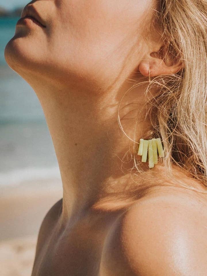 LIMON HOOPS för wholesale av Goldie Jewelry