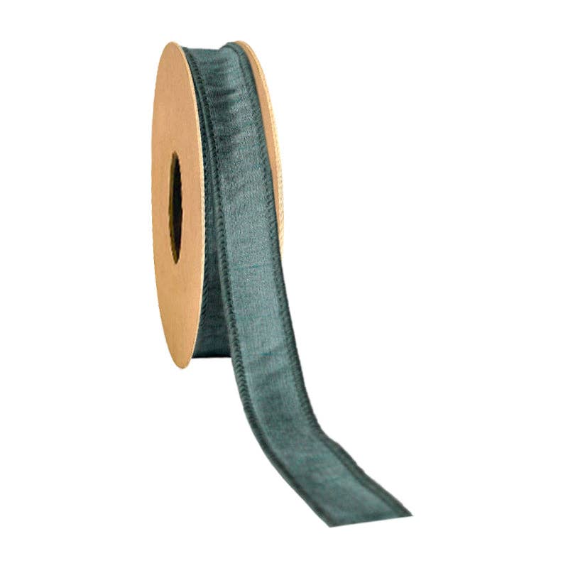 LA Ribbons Wholesale - Vente Ruban – emballage cadeau - Ruban Dupioni filaire de 1 po | 10 mètres | 22 couleurs disponibles1