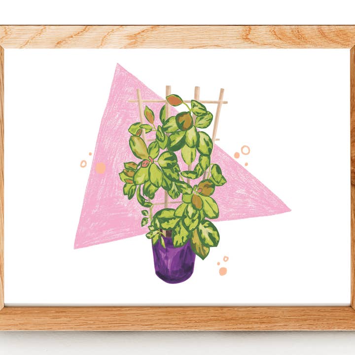 Hoya Print for wholesale by Livvy Rose Studio