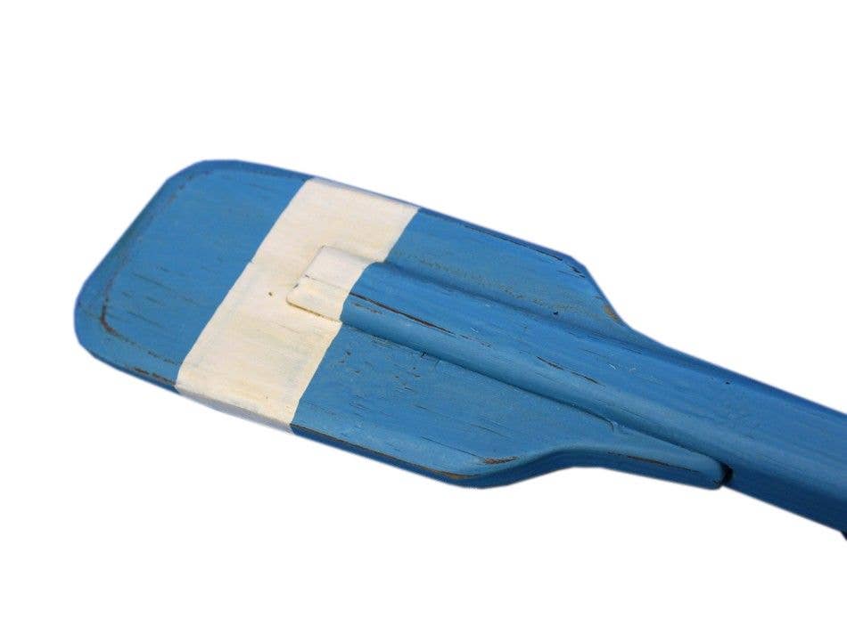 Hampton Nautical - Vente Décoration murale - Aviron de bateau à rames carré décoratif Barton avec crochets 24 po0