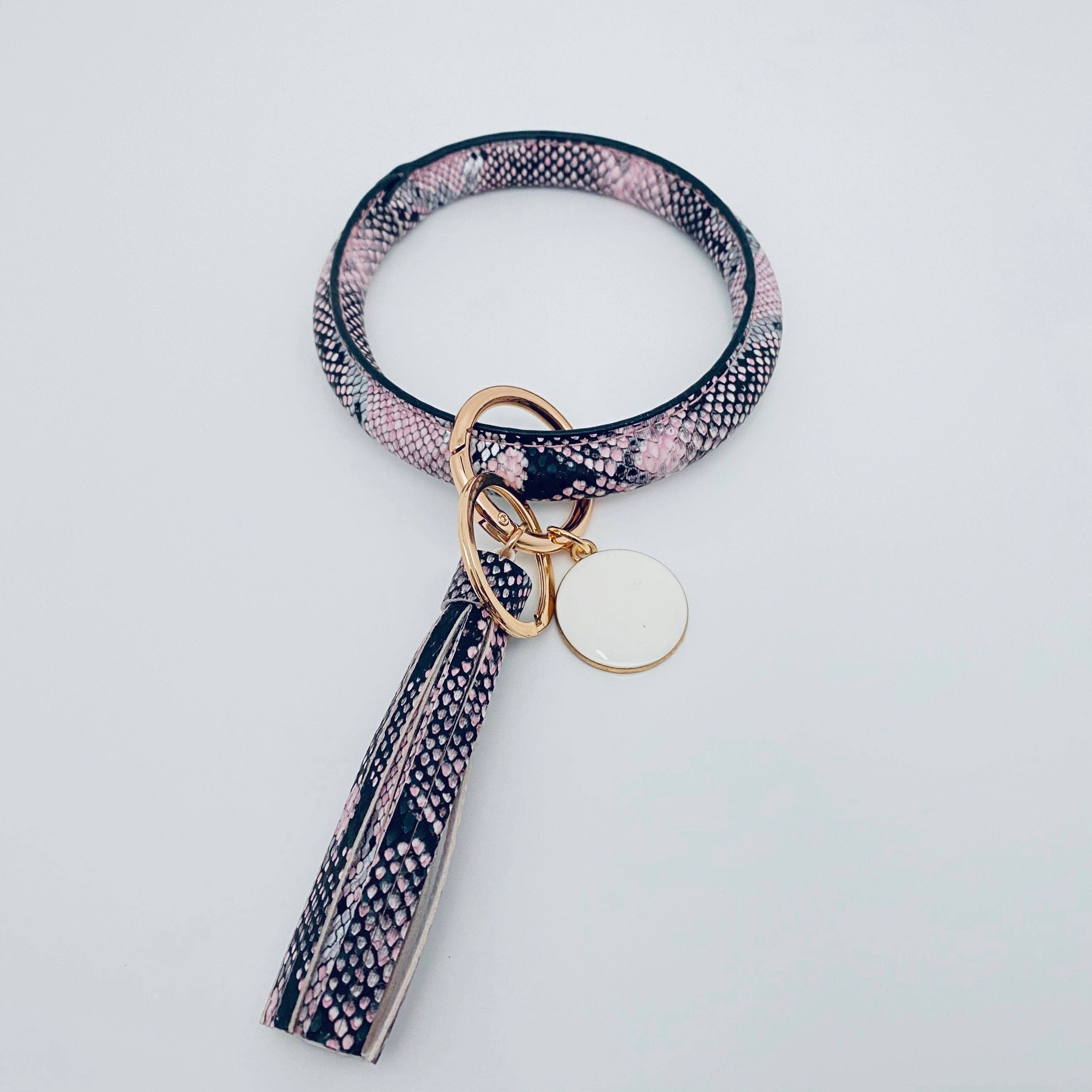 Mio Queena - Vendita all'ingrosso Bracciale portachiavi - Braccialetto portachiavi in pelle PU con serpente e serpente12