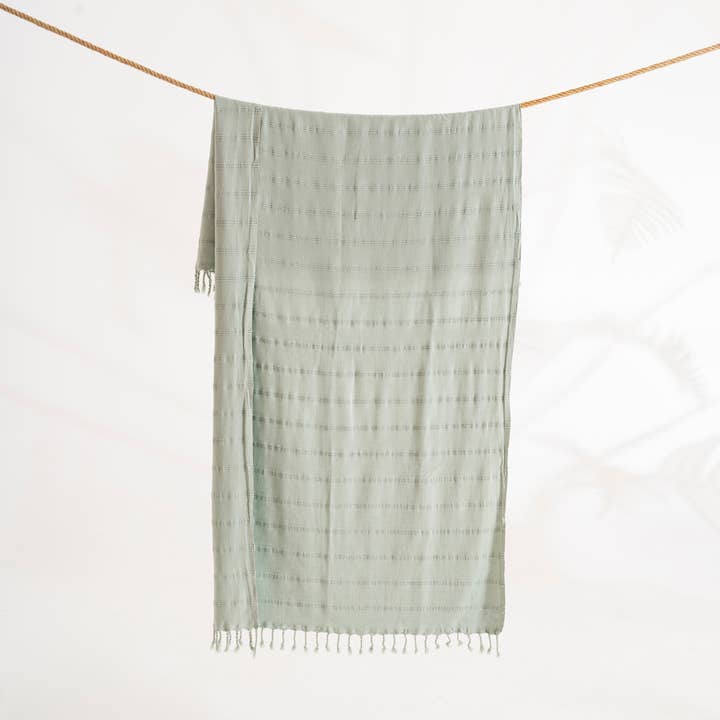 Kikoya - Wholesale Bath Towel - Stonewashed Beach Towel Turkish Hamam Pestemal Fouta Vintage