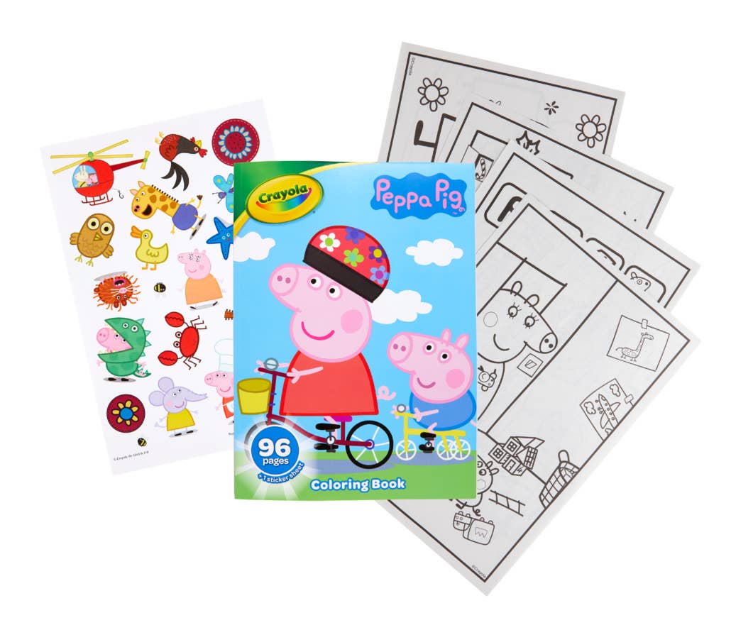 Really Big Coloring Books | ColoringBook.com – wholesale Colouring and activity book – kids and baby – Peppa Pig 96-Page Coloring Book1