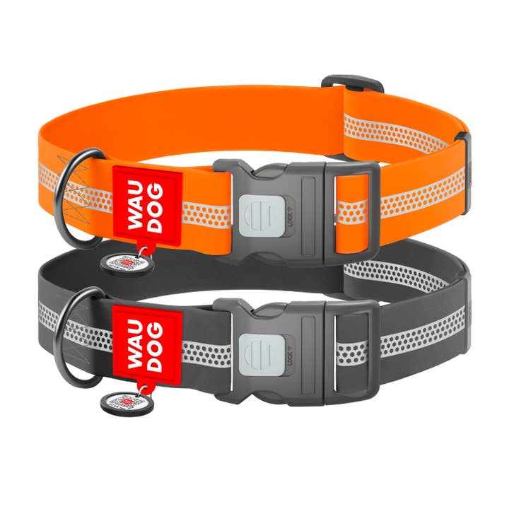 Collier WAUDOG imperméable réfléchissant pour la vente par WAUDOG