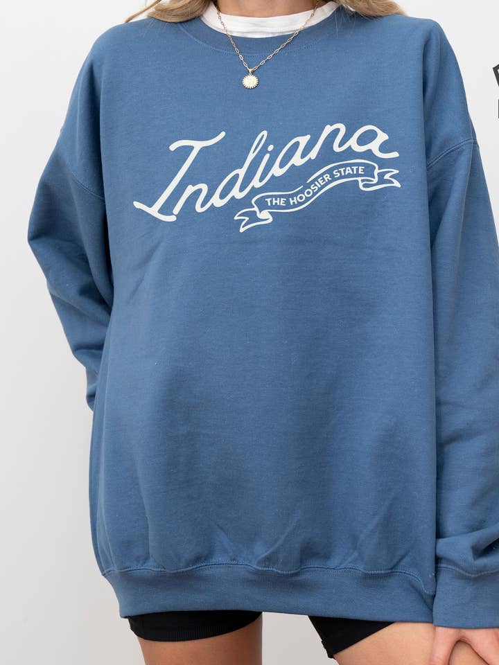 Indiana Crewneck Sweatshirt, Indiana State Pride and other Purchase Wholesale indiana university. Free Returns & Net 60 Terms on Faire trending on Faire.