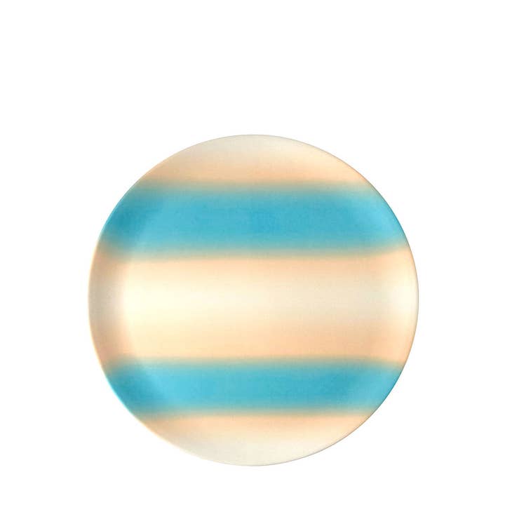 Assiette à dîner à rayures douces - Lot de 4 pour la vente par Xenia Taler Canada