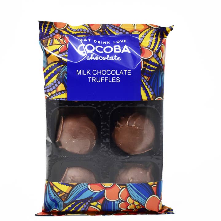 Milk Chocolate Truffles (6 truffles) for wholesale by Cocoba