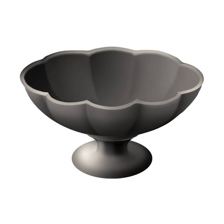 Fringe Studio - Wholesale Decorative Plate/Dish/Bowl - Memento Scallop Pedestal Dish0