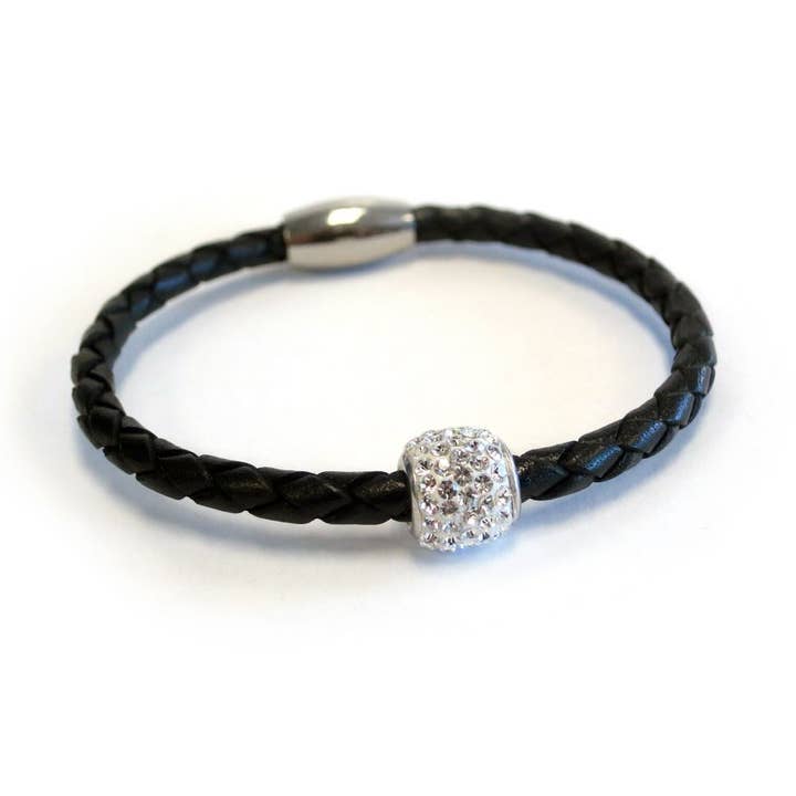 Bracelet Single Bedazzle - Click for Color Options for wholesale by Liza Schwartz Jewelry