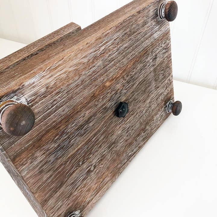 Foundations Decor - Wholesale Decorative Tray - Foundations Decor Tiered Tray-Antique Finish, Rectngl 15.75"