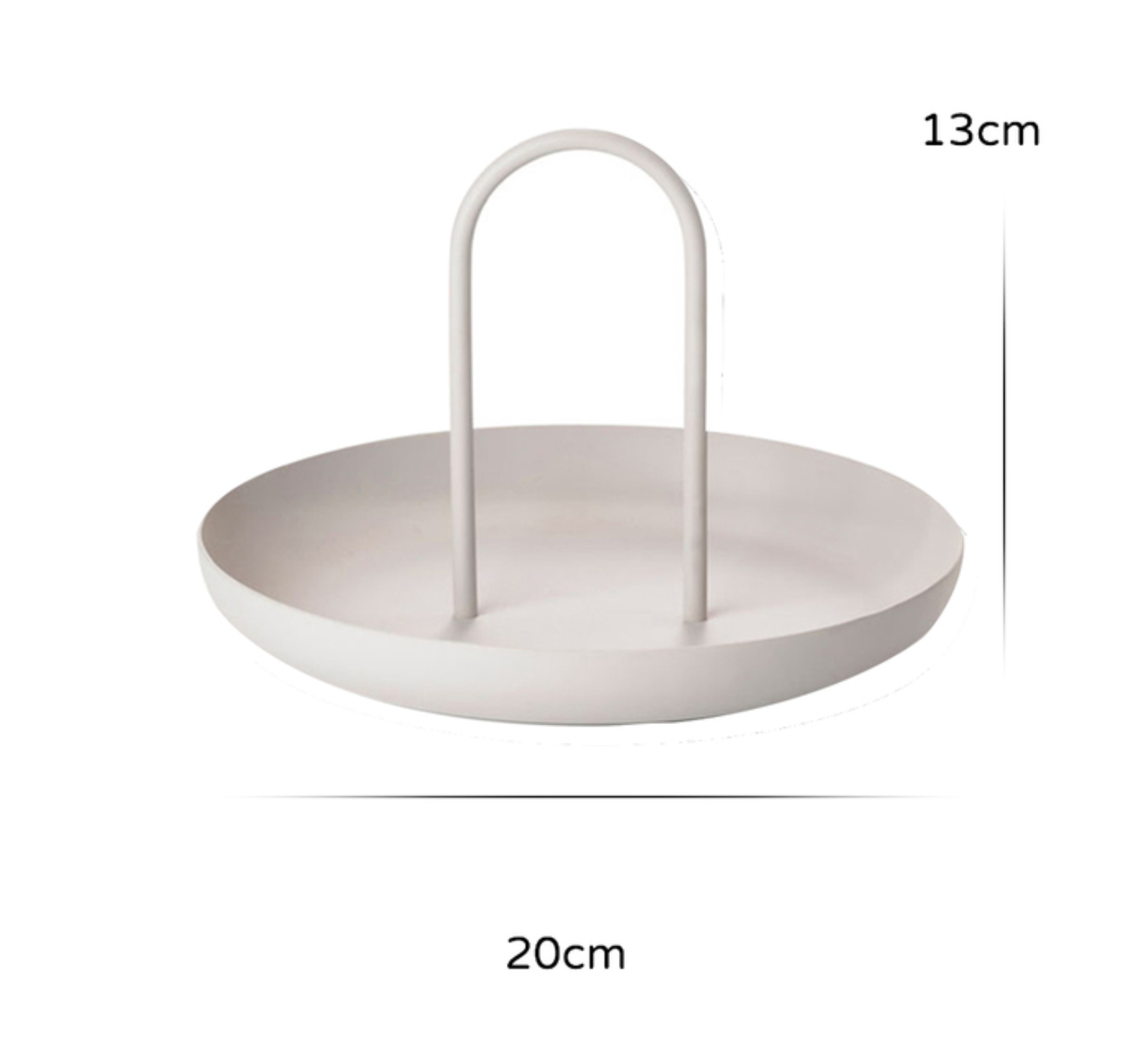 Homerely (We Cover All Import Duties) - Wholesale Decoratief dienblad - Nordische opbergbak met handvat van aluminiumlegering2